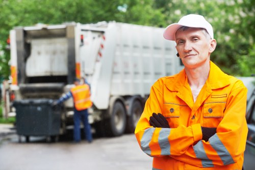 Illustration of waste disposal process in South West London