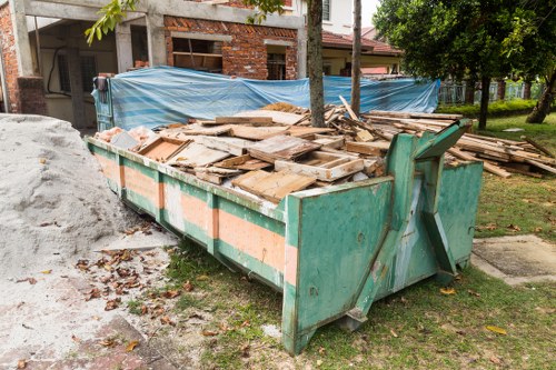 Clean streets in South West London after rubbish removal